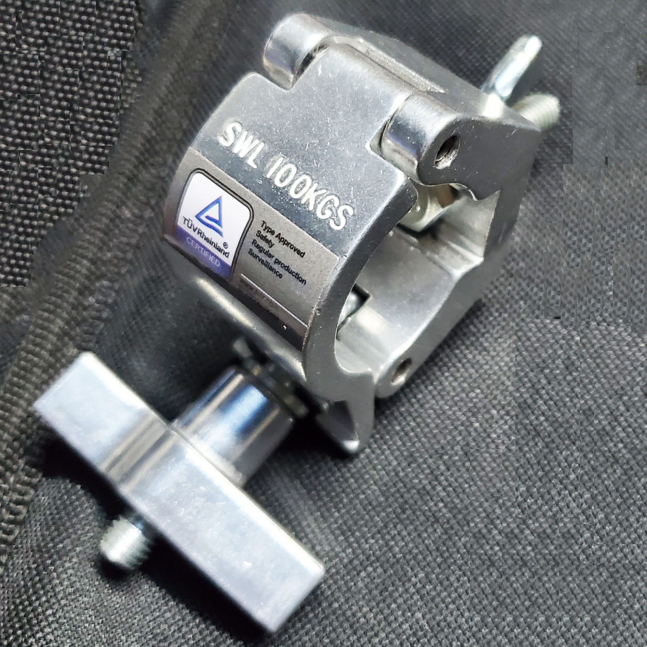 JR-clamp 1.2" wrap around for 30mm tubes (lighting pipe clamp coupler)