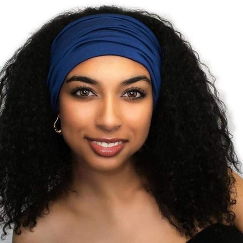 Headbands for women, yoga, running, sports headbands, tie patterns, elastic, non-slip, sweat-resistant headbands, hair bands