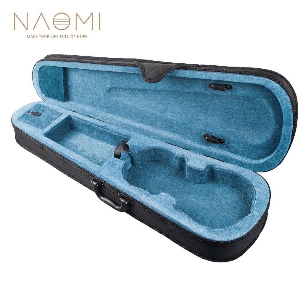 Funda de lona dura para violín, accesorio de suspensión Triangular ligera, 1/8, 1/4, 1/2, 3/4, 4/4
