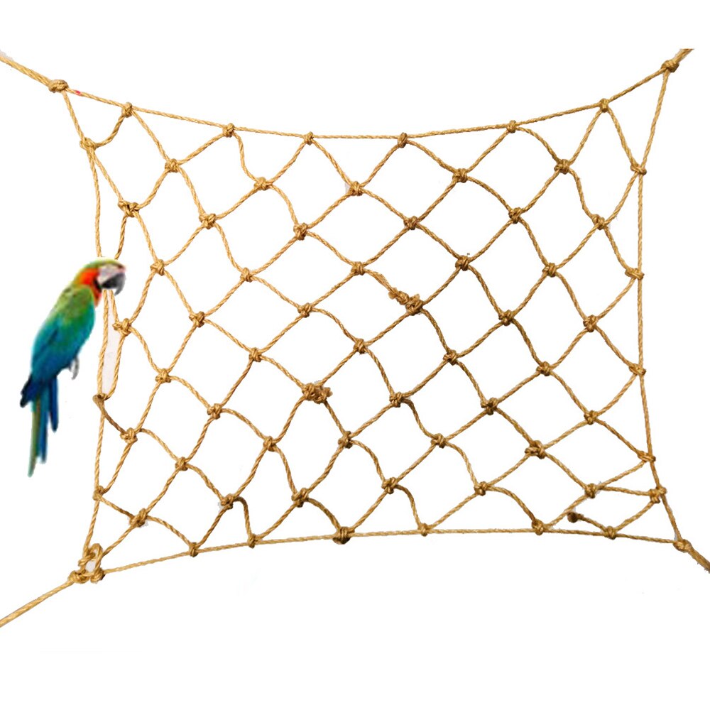 Fuglegynge, legetøj til papegøjebur, gyngespil til grå parakit cockatiel conure, klatretovsnet til kæledyr, fuglestige