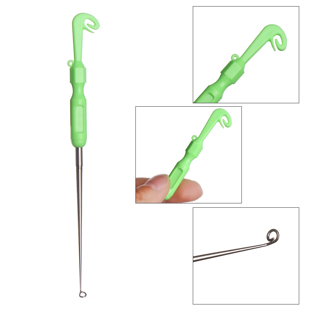 1PC Fly Fishing Universal Nail Knot Tying Tools Quick Knot Tool Loop Tyer Pen Shape Hook Remover Multi Fishing Tackle Accessory