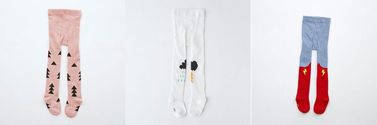 Collants épais en coton 18-24m 3 pièces | Collant pour bébés filles, en tricot, vêtements doux pour nourrissons: 2 / 24M