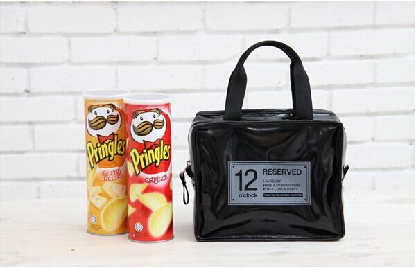 Tragbare mittagessen tasche dicker Thermische Auto kühler box kühlung tasche bolsa termicac: Black