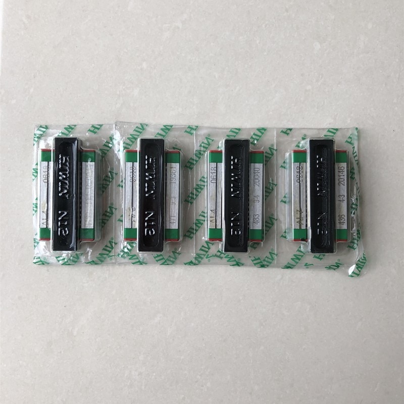 1pc Original Hiwin linear guide MGN12 150 200 250 300 330 350 400 450 500 550 mm MGNR12 rail +1pc MGN12H block carriage cnc 12mm