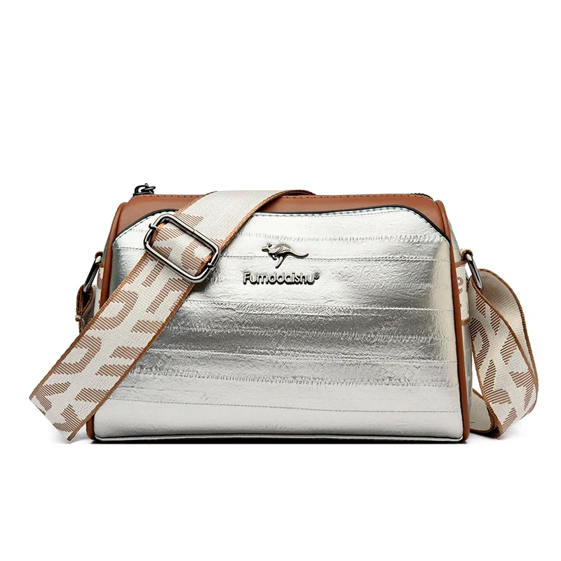 Femmes de en cuir souple sacs à bandoulière de luxe sacs à main de créateur Sac à bandoulière dames Vintage messager déplacements Sac A Main: Clair