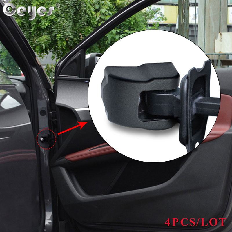 Ceyes bilstylingtilbehør passer til peugeot 3008 508 sorte abs beskytter og forhindrer bilafdækninger