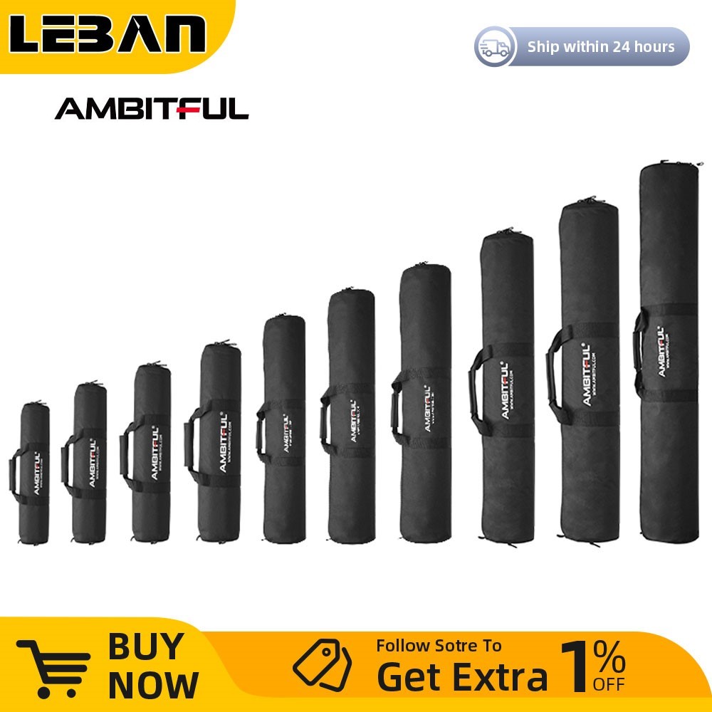 50cm - 125cm Padded Camera Monopod Tripod Carrying Bag Case Light Stand Carry Bag Umbrella Softbox Carrying Bag