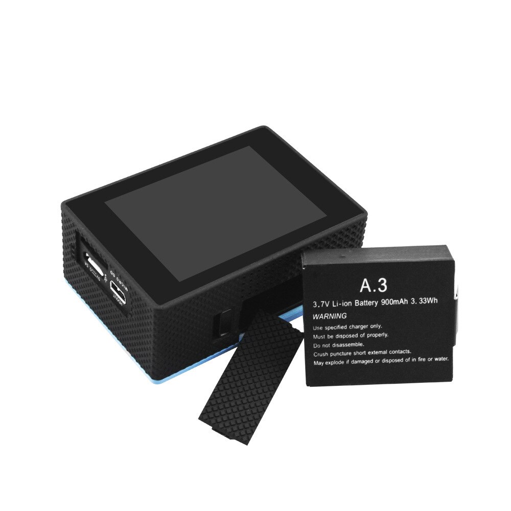 Actioncamera ultra HD 4K WiFi 1080P/60fps 2.0 LCD 170D obiektyw kask krzywka wodoodporna zawodowiec sportscamera