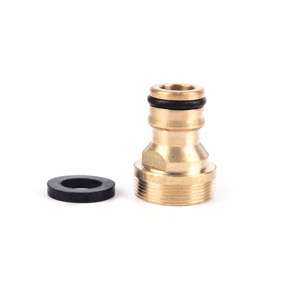 Brass Faucets Standard Connector Washing Machine Gun Quick Connect Fitting Pipe Connections