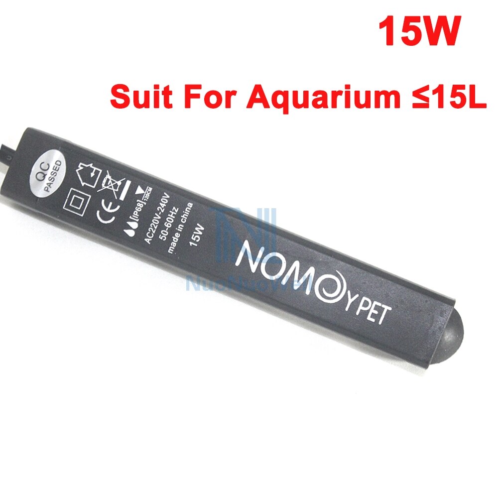NuoNuoWell-Mini varilla de calefacción para acuario, termostato automático de 25-28 grados, calentador de temperatura, totalmente SUMERGIBLE: 15w / AU PLUG