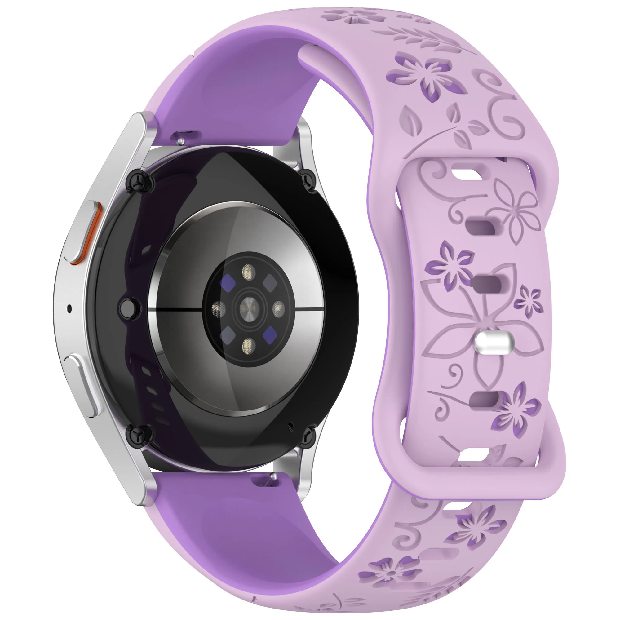 Bracelet Silicone Bolesi Pour Montres Garmin - 18mm, 20mm, 22mm, Changement Facile Sans Outil