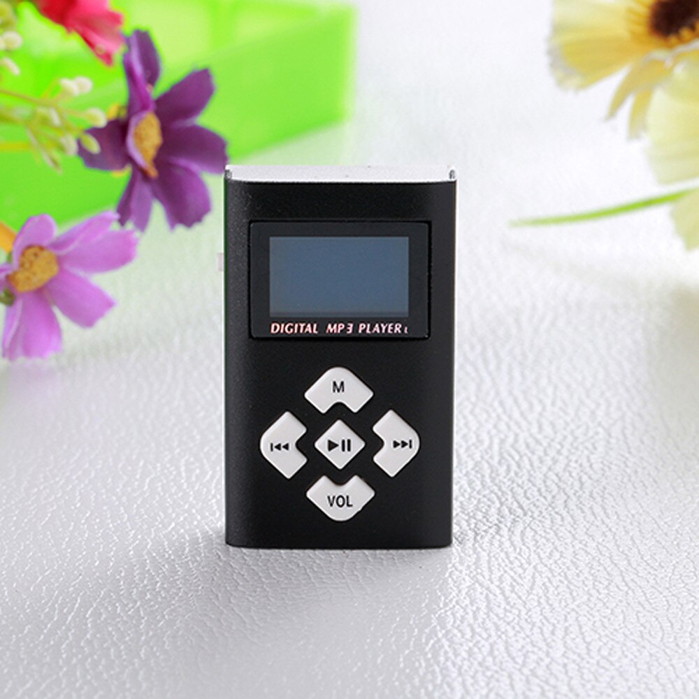 USB Mini MP3 Player LCD Screen Support 8GB Micro SD TF Card Mini Mp3 Player Music Sports Walkman Support