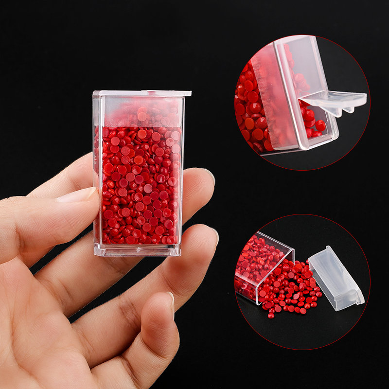 Plastic Container Opbergdoos Diamant Schilderen Accessoires Met Flessen Diamant Schilderen Doos Houder Sieraden Rechthoek Box Case