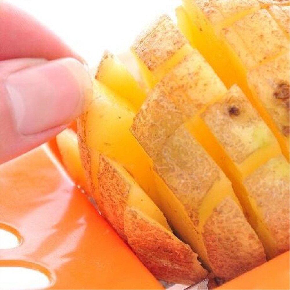 Machine à découper des tranches de pommes de terre et des frites, un outil pointu pour faire des frites, des outils de cuisine pour couper des morceaux de pommes de terre, des frites