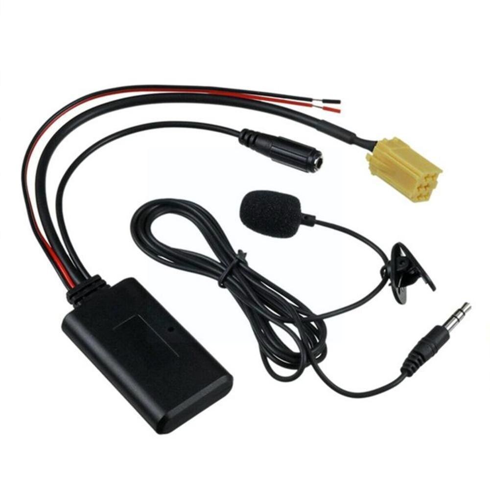 Car Audio Bluetooth Kabel Adapter Microfoon Aux In Muziek Voor Fiat Voor Alfa Voor Lancia Voor Benz Smart 451 N5N2