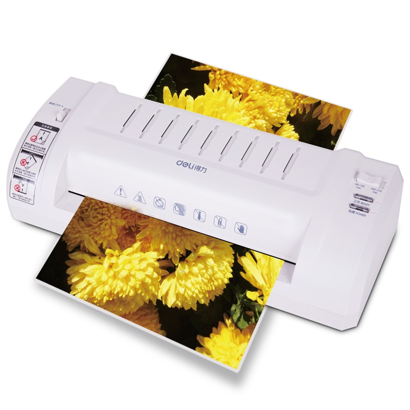 LAMINADOR al vacío de ahorro de energía, máquina de laminación de tipo silencioso, concisa A4, oca, para fotografías