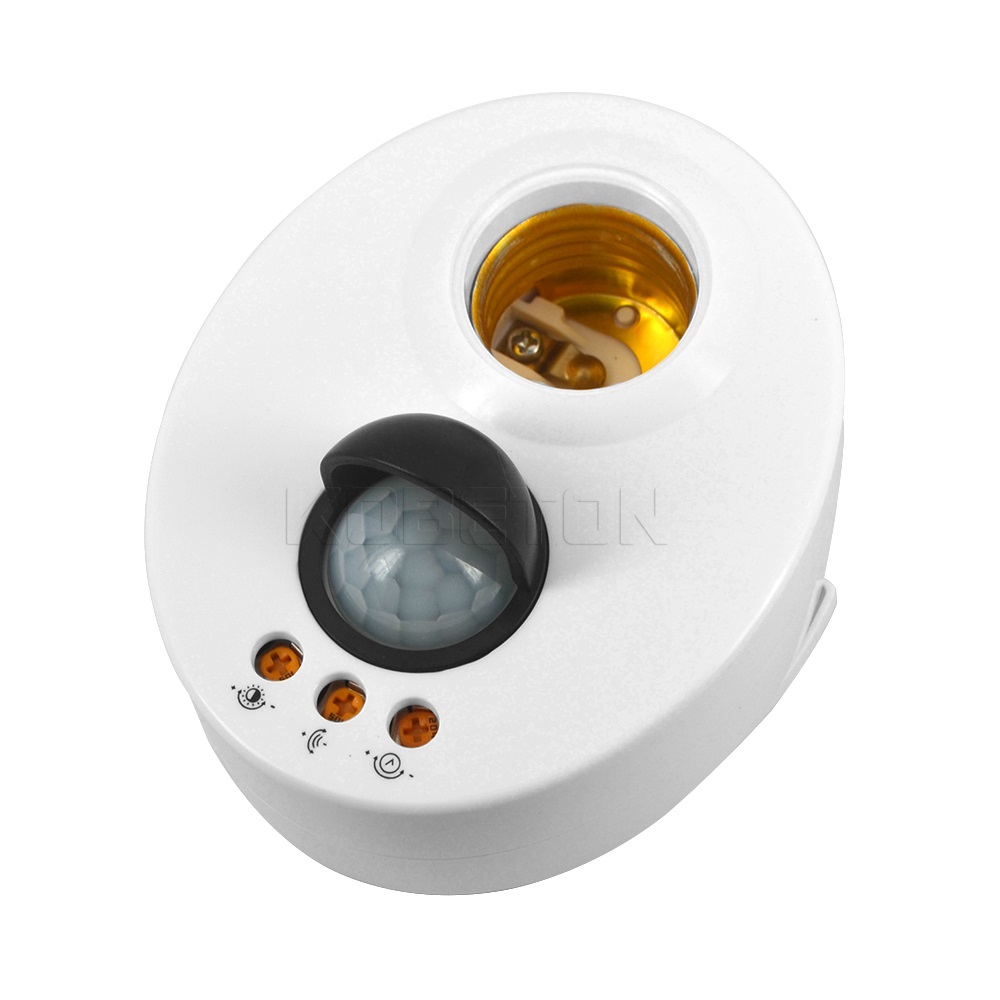 Infrarood Ir Sensor Automatische Muur Licht Lamphouder 110V 220V E27 Led Lamp Base Socket Pir Motion Schakelaar detector