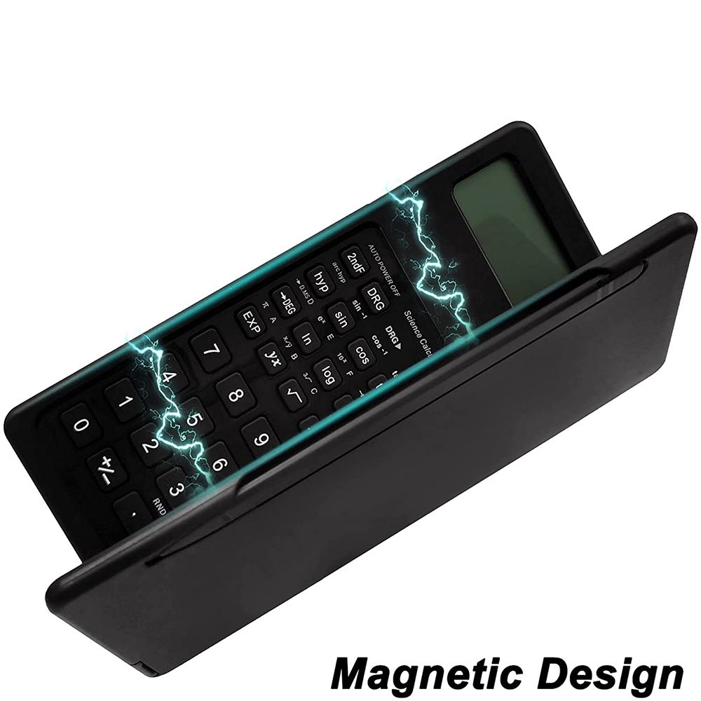 1Pc Foldable Large Display Scientific Calculator E-writer Digital Drawing Pad with Stylus Pen LCD Math Calculator for Office