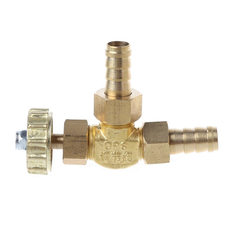Elleboog Messing Naaldventiel 10mm Propaan Butaangas Richter Prikkeldraad Aansluitingen 1 Mpa
