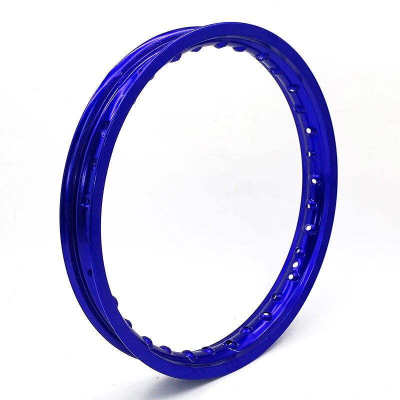 14 tuuman etu motocross 32 -puolaiset reiät pyörännapa ympyrän rengas 1.40 x 14 "metalliseos likapyörä pit -pyörälle ktm crf kayo bse apollo vanteet: Sininen