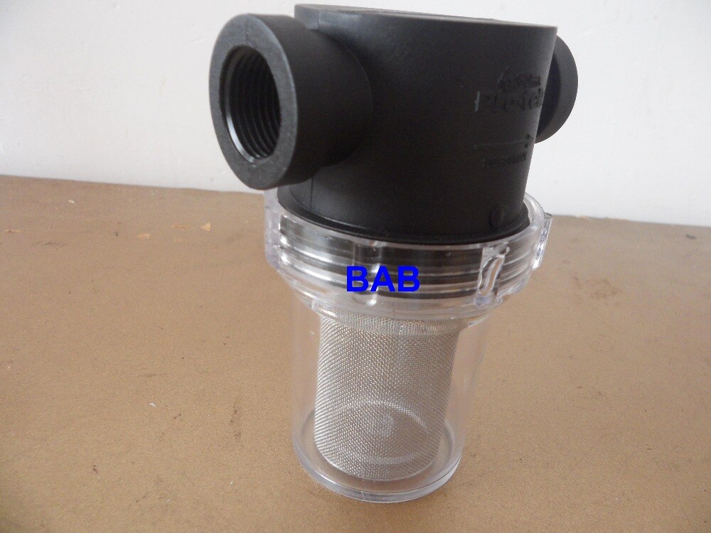 1/2 "DN15 Inline Water Filter Zeef met rvs/water niveau klep water tank filter