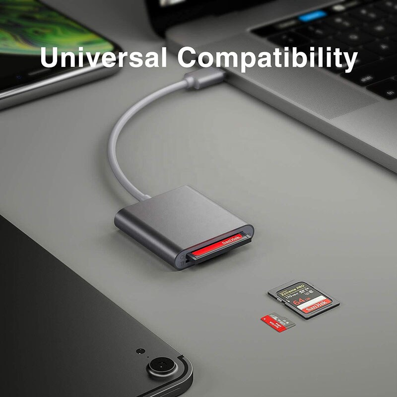 3 In 1 Usb 3.0 Kaartlezer Sd/Cf Micro Sd Memory Card Reader Adapter Voor Pc Laptop Computer multi Kaartlezer Smartcardlezer