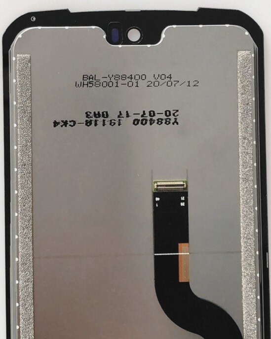 Novo original 5.9 polegada tela de toque + 2280x1080 display lcd assembléia substituição para doogee s68 pro/s68pro android 9.0 telefone + ferramentas