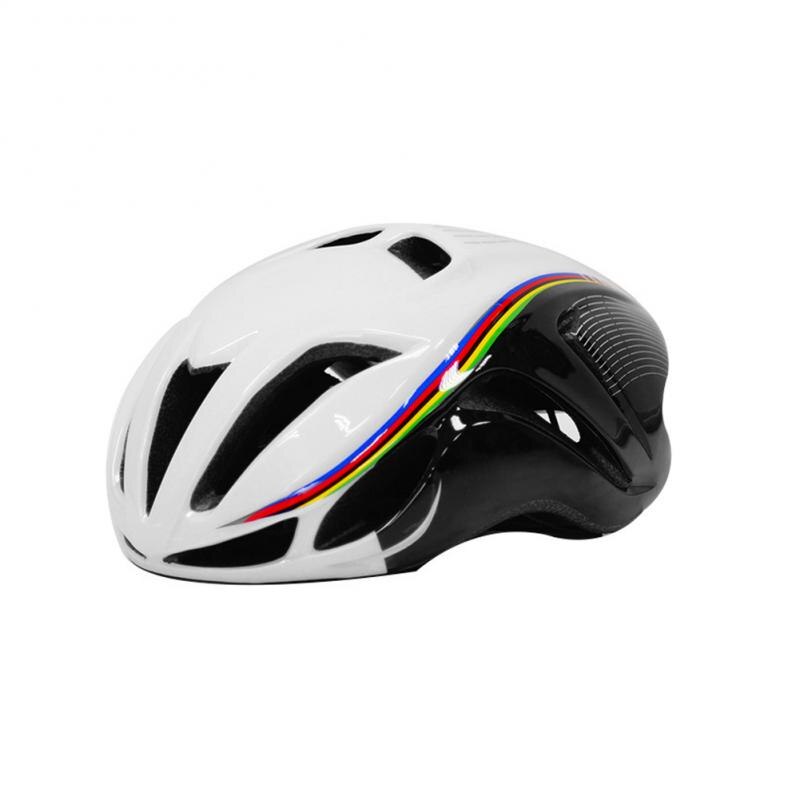 Ultraleicht Fahrrad Helme matt Schwarz Männer Frauen Fahrrad Helm Berg Rennrad Angeformten Radfahren Sicherheit Helme: schwarz weiß