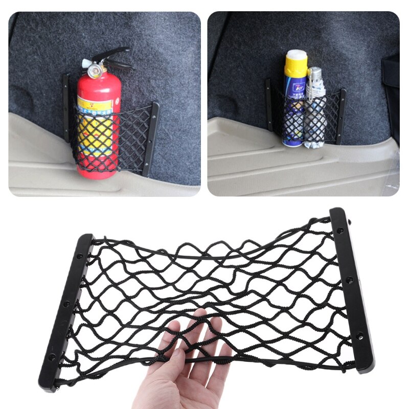 universel coffre de voiture sacs de rangement extincteur Net réseau bagages bouteille parapluie porte-boissons boîte poche voiture style