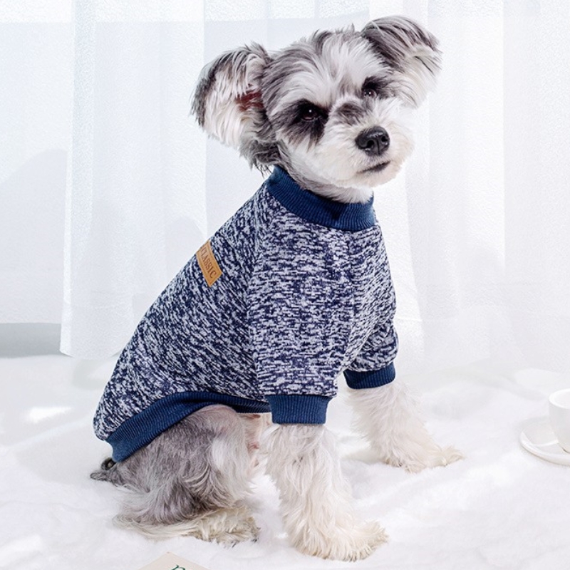 Dog Hoodies Autumn Dog Pullovers Cute Puppy Hoodies Warm Cat Sweatshirt Pet Outfits Chihuahua French Bulldog Dog Clothes: M / WHITE