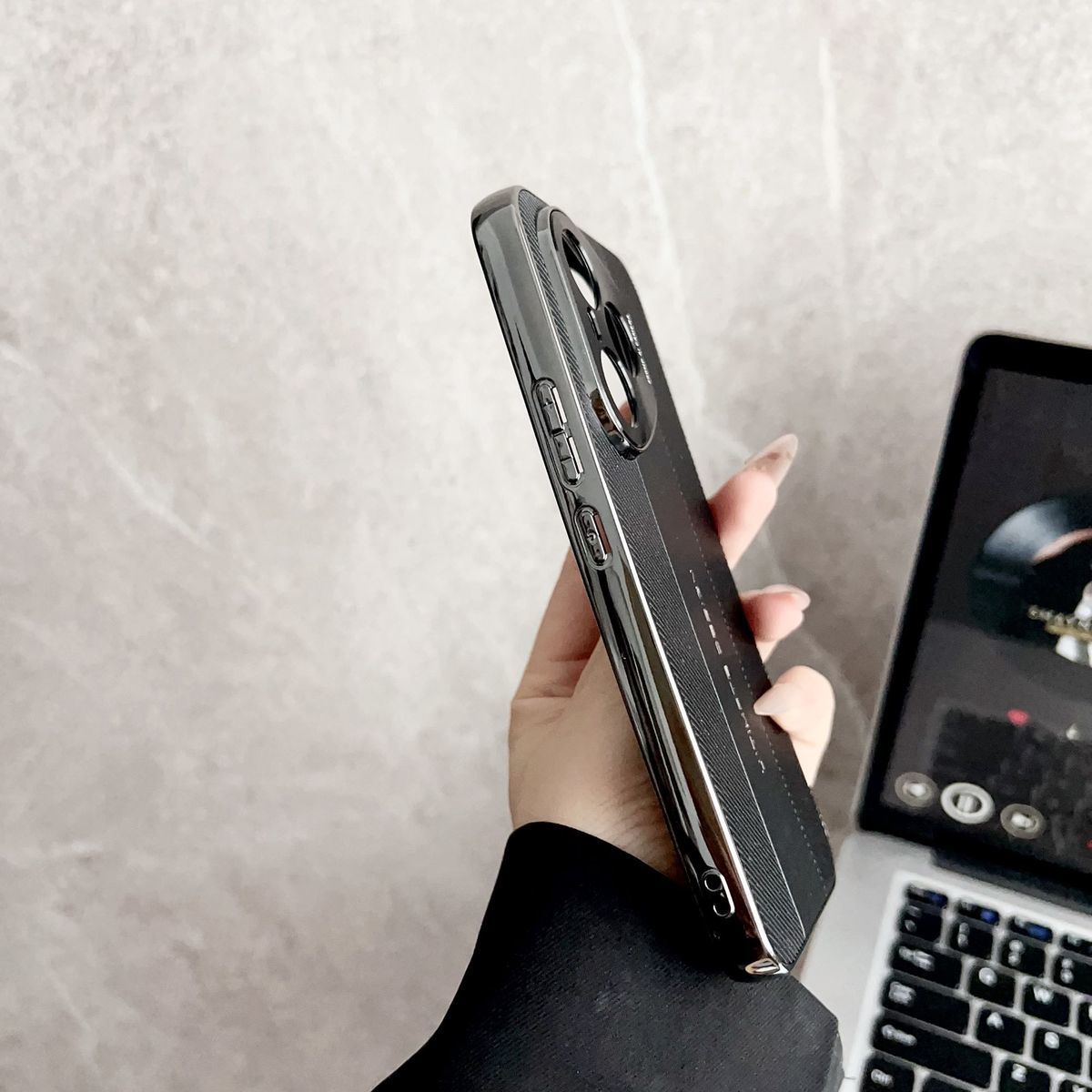 For Huawei Honor 400 Pro Case Luxury Plating Hard PU Protective Back Cover Case For Huawei Honor 400 400Pro Phone Shell