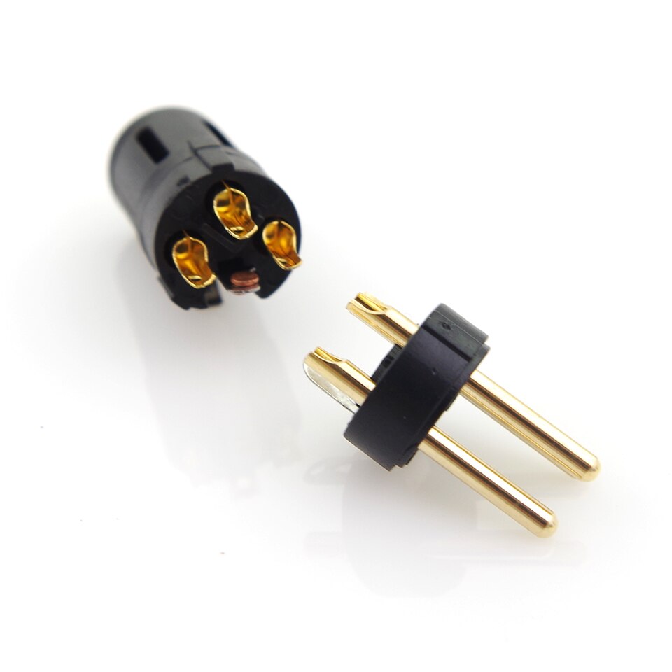 20 pièces fiches xlr mâle et femelle de , pieds plaqués or en cuivre pur, tête de soudage à connecteur xlr style neutrik à 3 broches