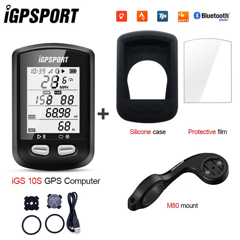 Igpsport igs 10s gps cykeldator cykel trådlöst stoppur road mtb cykeldator med kadenssensor ant+ bluetooth 5.0: Grupp a