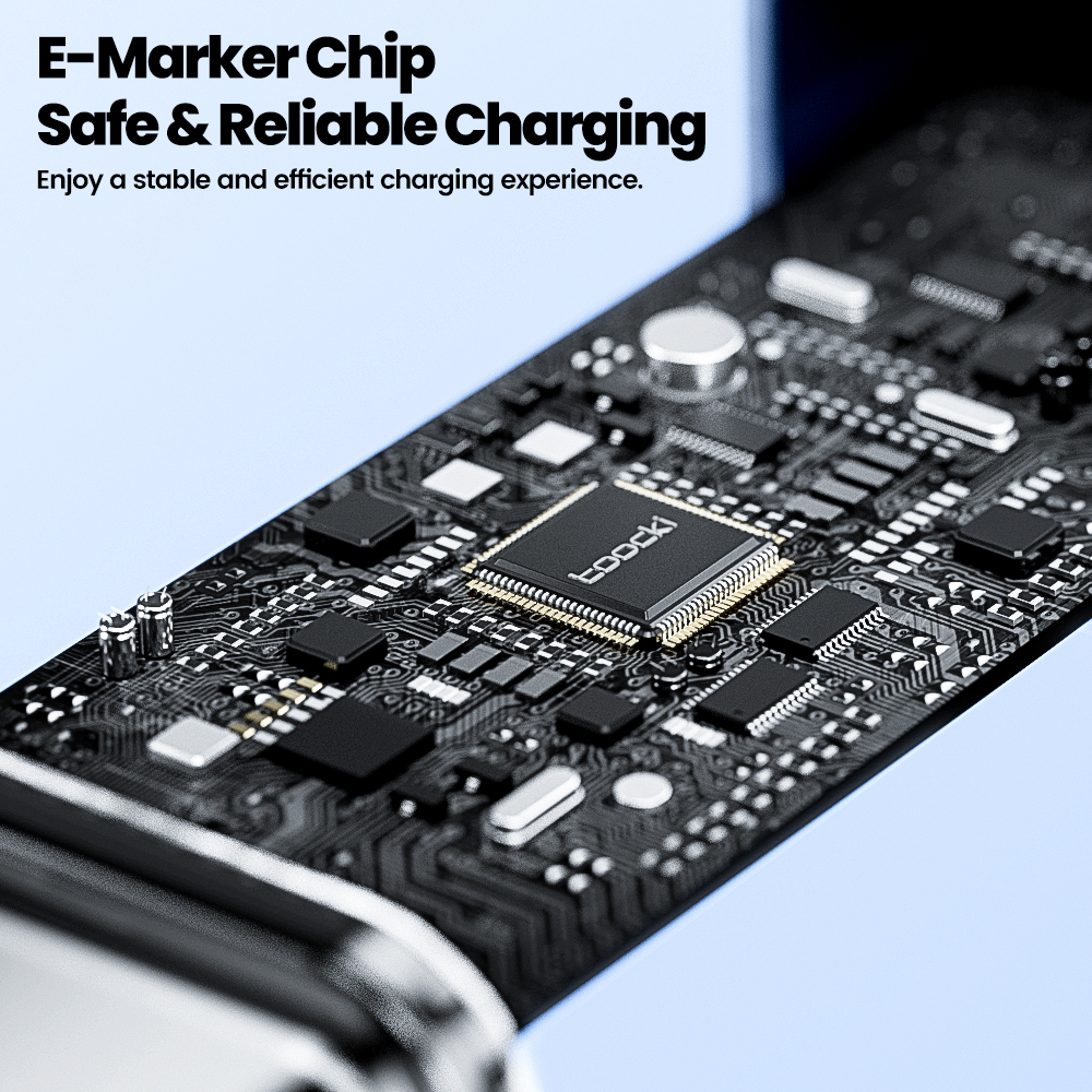 Toocki-Câble de charge super rapide USB C vers type C PD 240, chargeur pour TV PC Macbook, fil tressé pour Samsung iPhone 15, 3.1 W