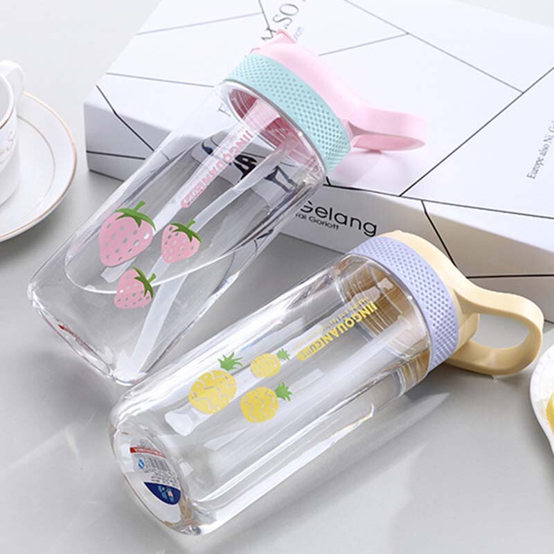 520ML Baby Kid Lovely Zoo Cartoon Animal Drink Cup Water Bottle Non-toxic BPA-Free Drinking Cups For Kids Children School Cups