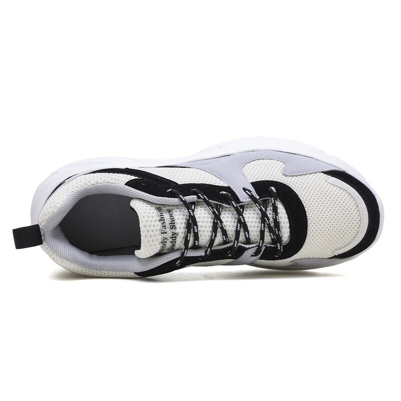 2021 platforma mężczyźni Tenis Sport Daddy Shoes Shock grube dno Chunky Sneakers moda męskie buty sportowe Tenis Masculino kosz Homme
