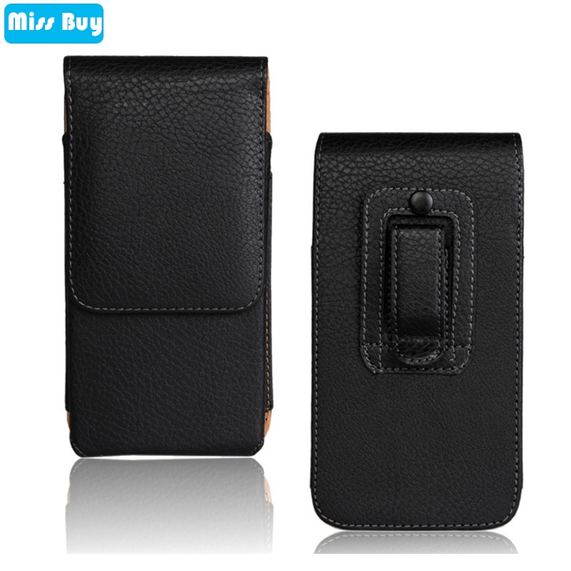 Universal Phone Pouch Leather Waist Case For Huawei Mate 20 Lite Holster Bags Belt Cover For Huawei Mate 20 Pro Fundas Coque