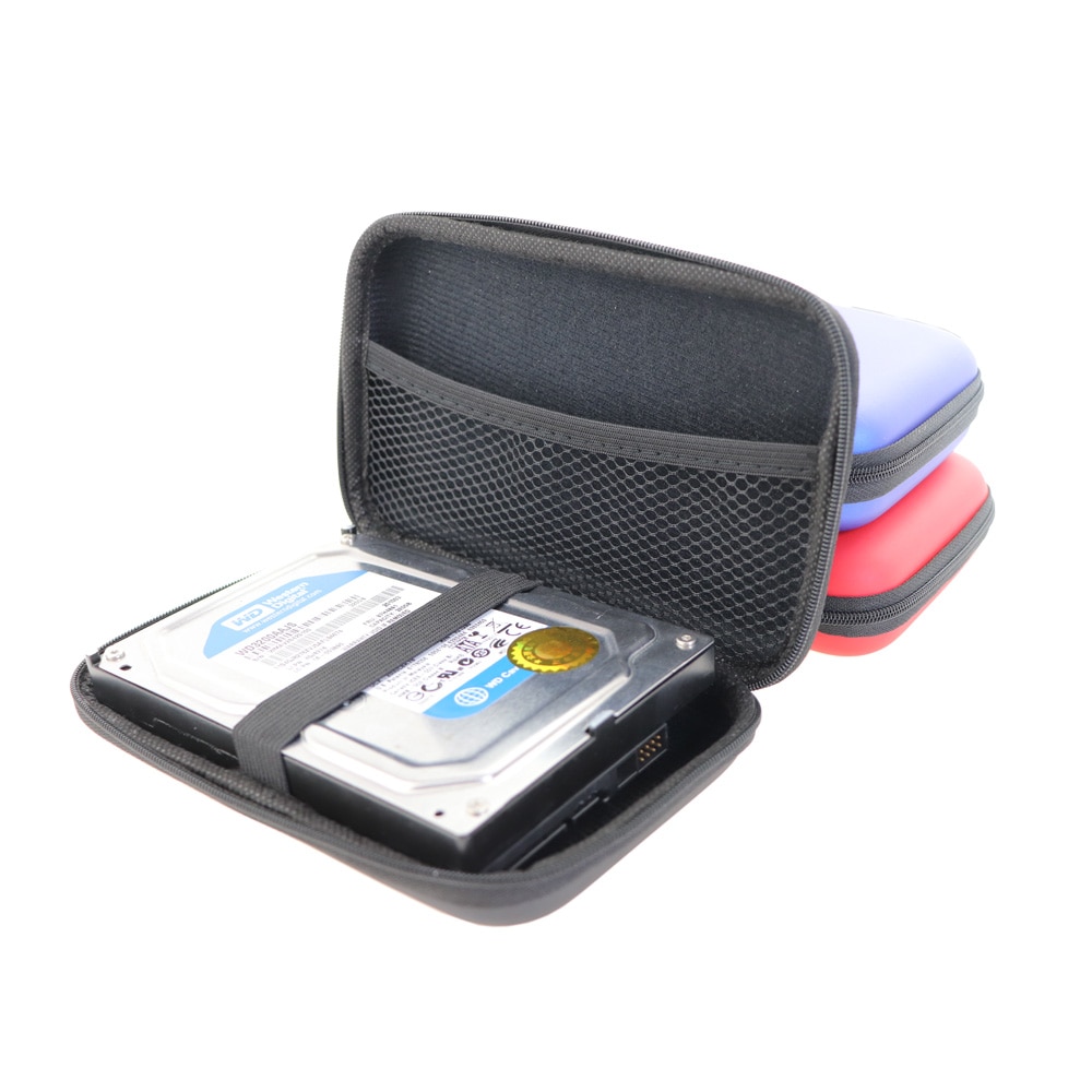 Tragbare EVA Tragetasche 3,5 "SATA/IDE Festplatte Organizer Tasche Schutzhülle Kasten Reisetasche 3,5 Zoll Harte Plattengehäbenutzen