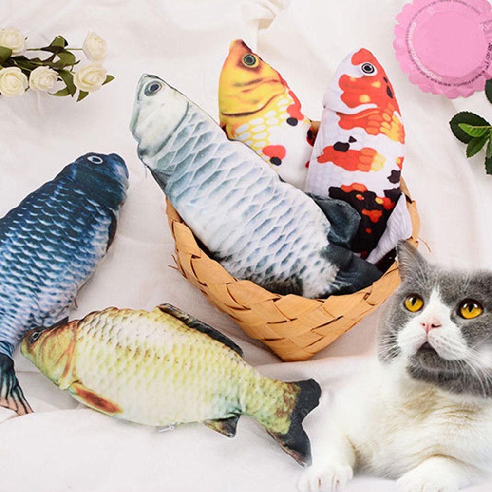 Elektrische Dansen Vis Speelgoed Pluche Interactieve Elektronische Bite Resistant Chew Molaire Moving Dancing Vis Speelgoed Kitten Slijpen Klauw