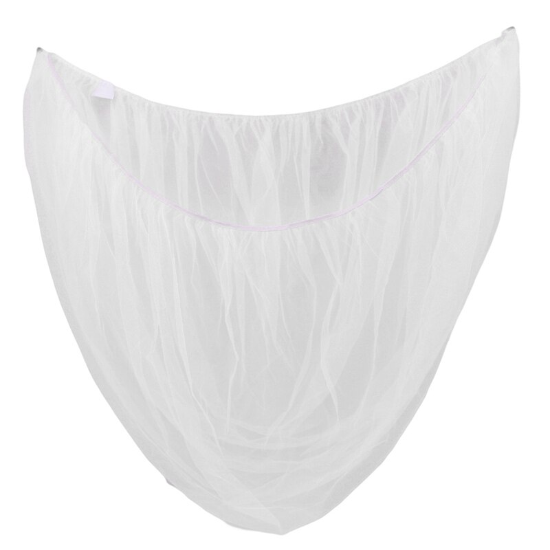 Pasgeboren Zuigelingen Kinderwagen Wandelwagen Mosquito Insect Netto Klamboe Kinderwagen Volledige Cover Veilig Mesh Buggy Wieg Netting Winkelwagen: WHITE