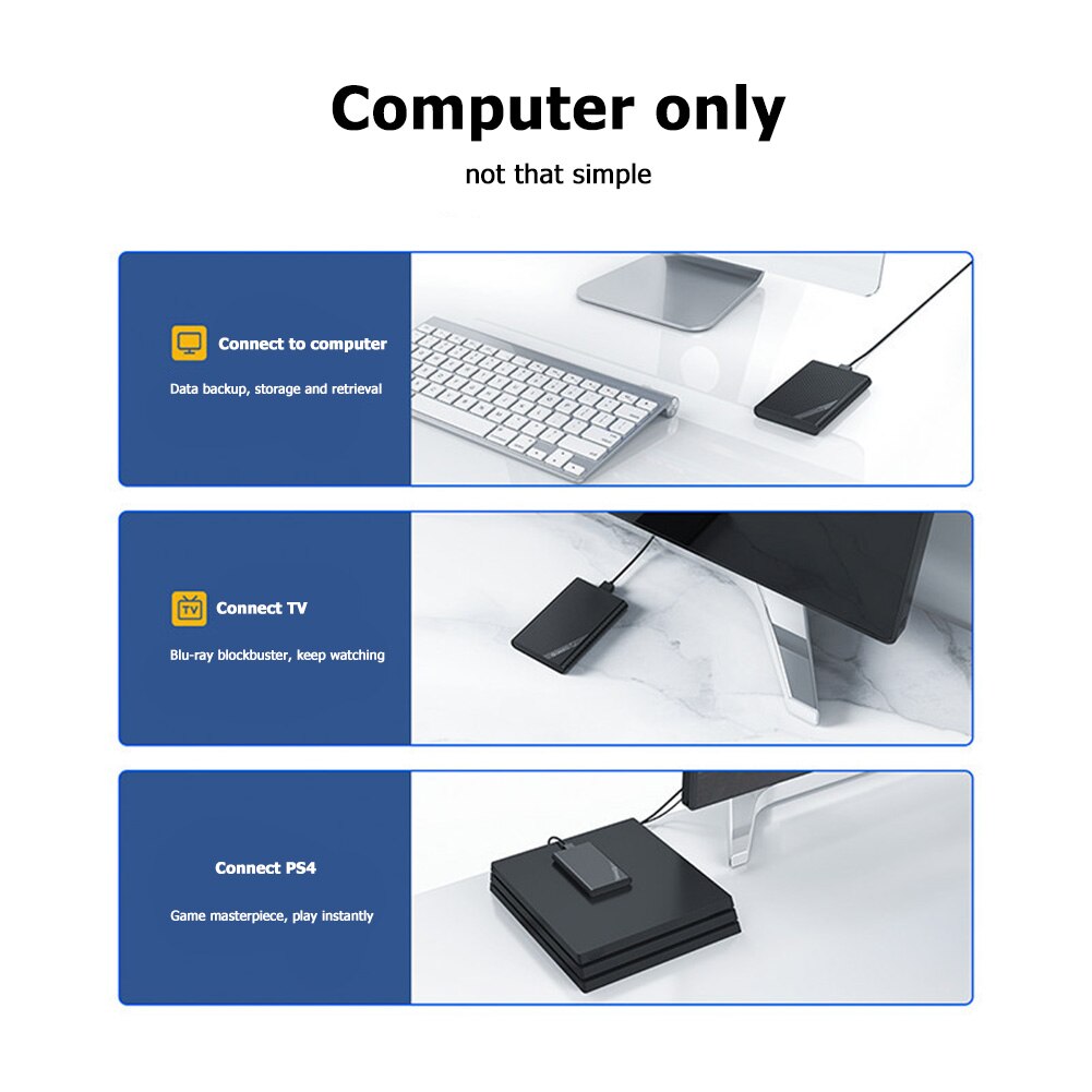 ORICO 2521U3 HDD SSD da 2.5 pollici Custodia per Cellulare scatola SATA a USB 3.0 micro-B Adattatore 5Gbps duro unità scatola Esterno