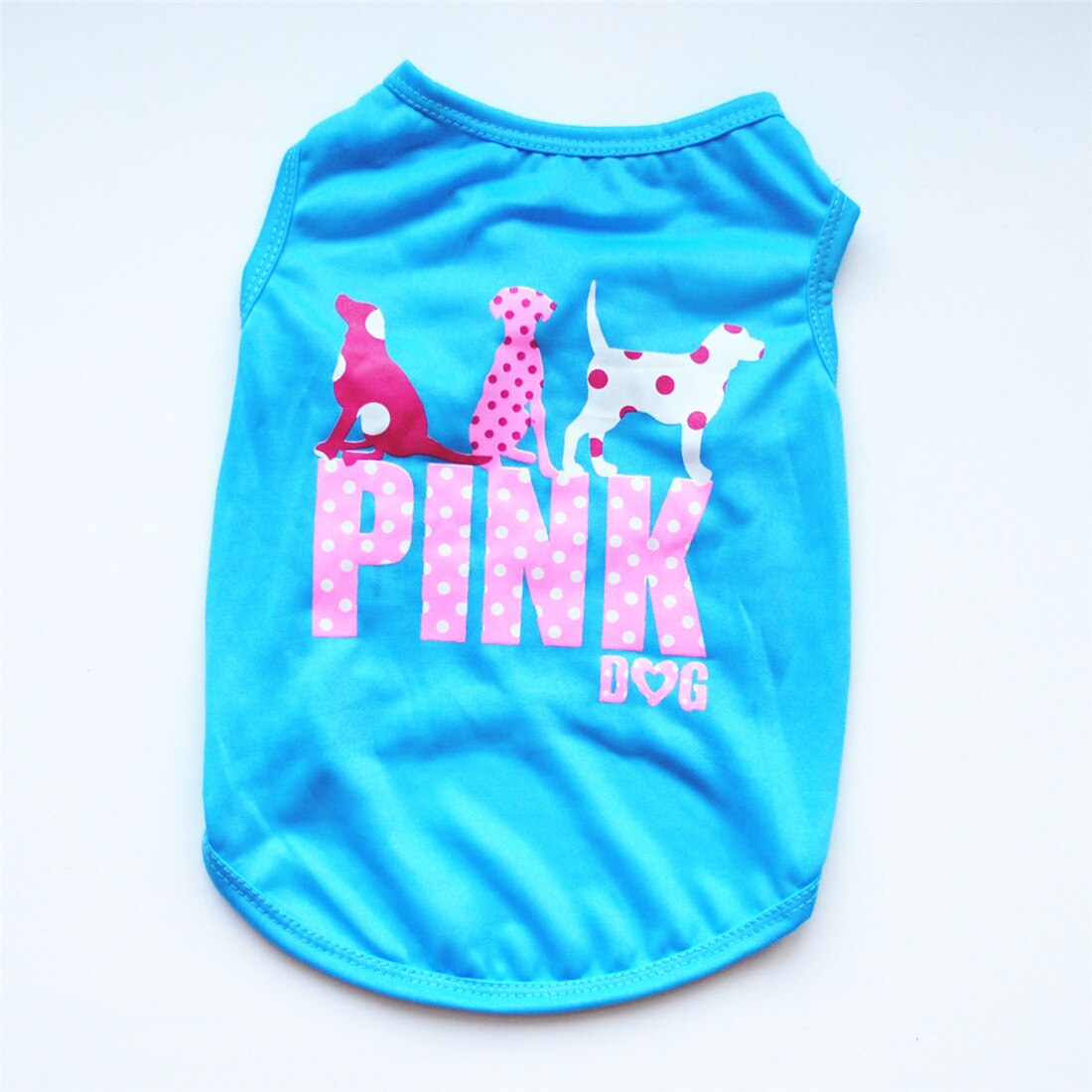 Ropa para Perro barata adorable chaleco para Perro camisa de Ropa para mascotas para perros traje de algodón cachorro mascota Ropa para perros pequeños Ropa de Perro: Sky Blue / L