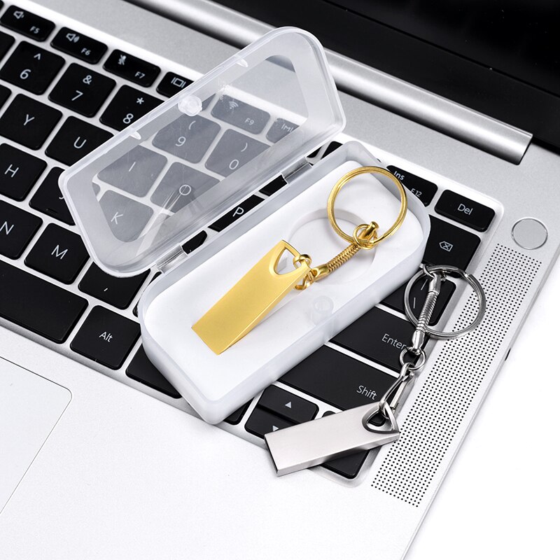 SHANDIAN USB Flash Drive 64GB Metal Pendrive Hi Speed USB Stick 32GB Pen Drive Actual Capacity 16GB USB Flash