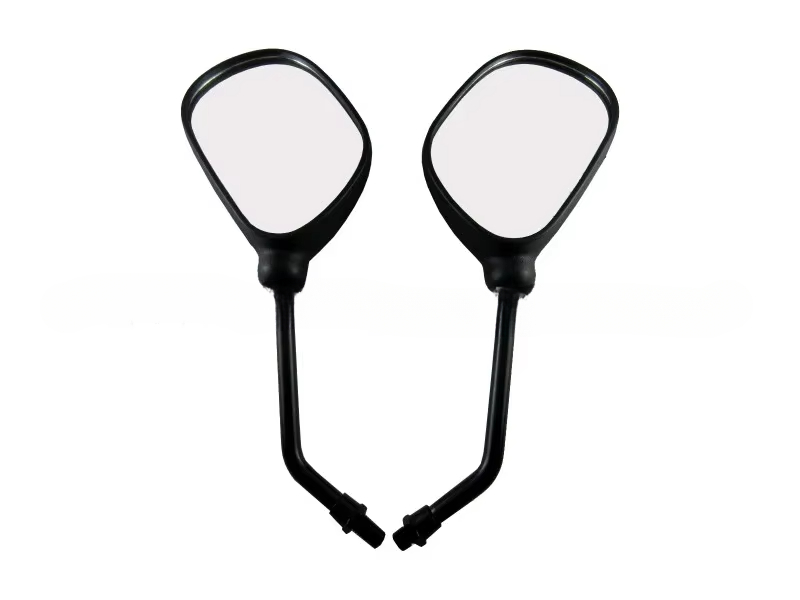 Universele 8mm 10mm Motorfiets Spiegel Scooter E-Bike Achteruitkijkspiegels 2 stks/paar Elektromobiel Achterkant Bolle Spiegel