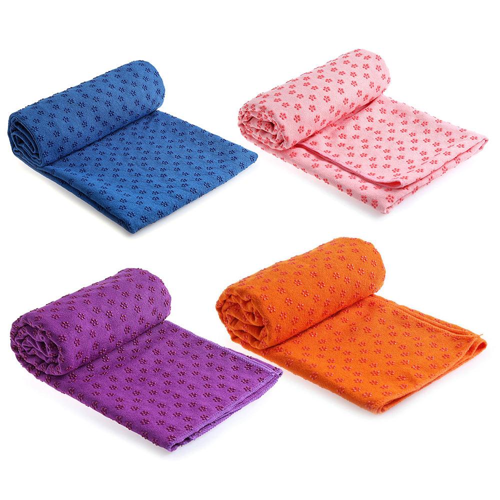 Yogamatta Handduk 183x61x1cm - NBR Slitstark för Hem & Utomhus Aerobics