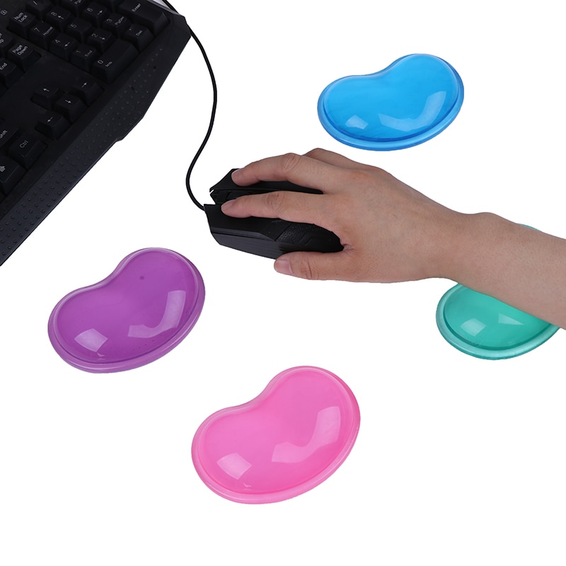 Computer Gel Mouse Hand Wrist Rests Support Cushion Pad Silicone Wrist Pad