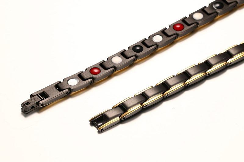 Acier inoxydable aimant Germanium infrarouge lointain chaîne lien collier pour hommes femmes Chokers minceur colliers santé bijoux