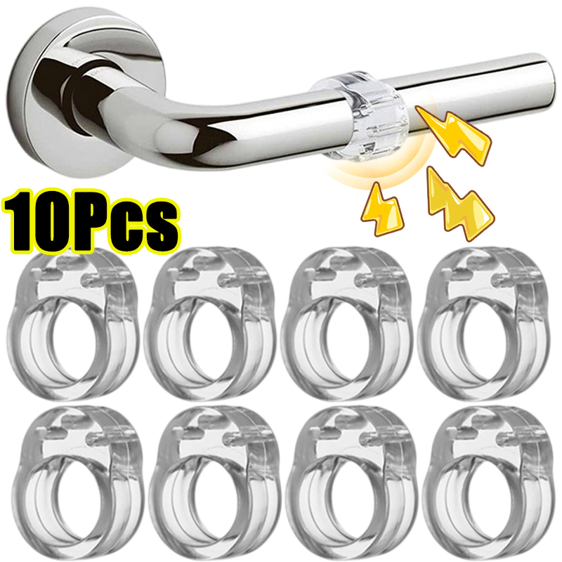 1/10 Stuks Siliconen Deur Stopt Schokbestendig Deurklink Buffer Muur Bescherming Deurknop Bumper Meubels Beschermd Crash Pads ringen