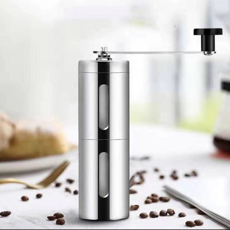 Hand in hand to shake coffee machine home small mill hand mill bean grinder coffee bean grinde