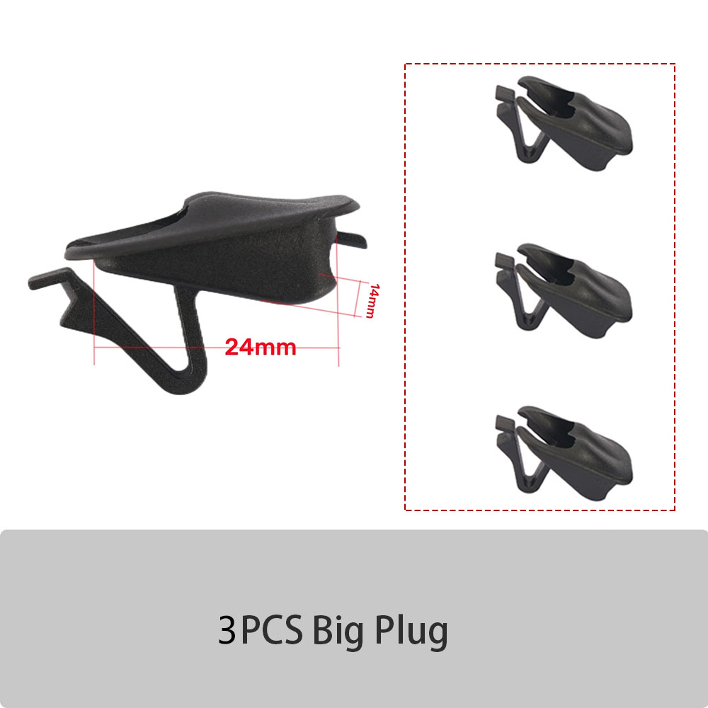Winowsports-cable de cuadro de bicicleta de carbono para carretera/mtb, más desviador de plástico y tapón de cable de freno, accesorios para bicicleta, tope de cable: YELLOW